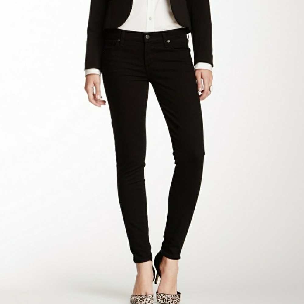 Citizen of Humanity Phantom Cropped Skinny Leg Jeans, Black